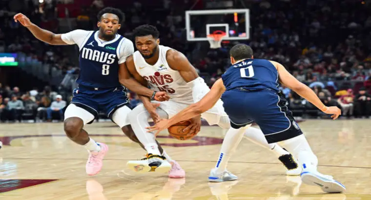 Dallas Mavericks vs Cleveland Cavaliers Teams Performances Summary