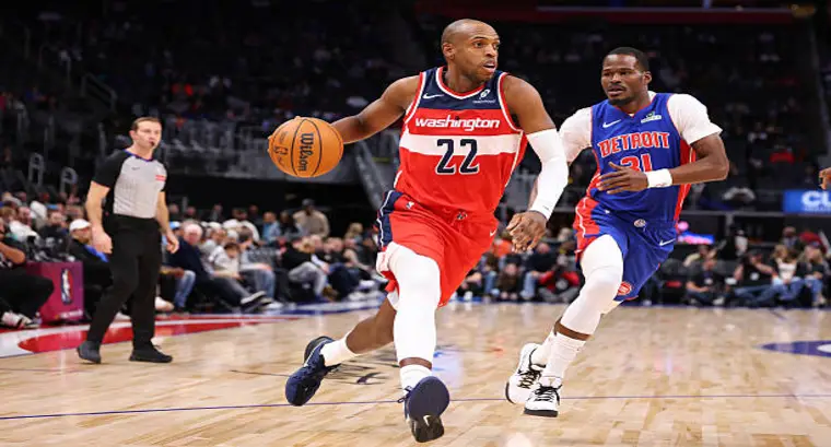 Individual player stats in Washington Wizards vs Detroit Pistons