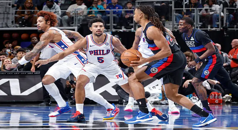 Match Timeline & Momentum Shifts - 76ers vs Detroit Pistons Match Player Stats