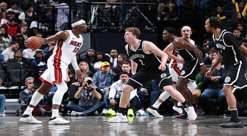 Match key player stats in miami heat vs brooklyn nets
