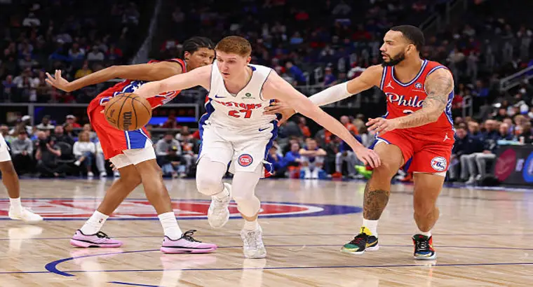Pistons awesome performance against 76ers
