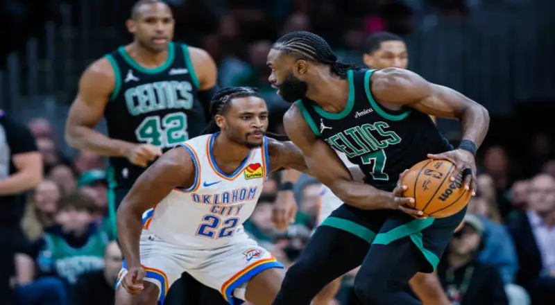 boston celtics vs okc thunder Key player stats