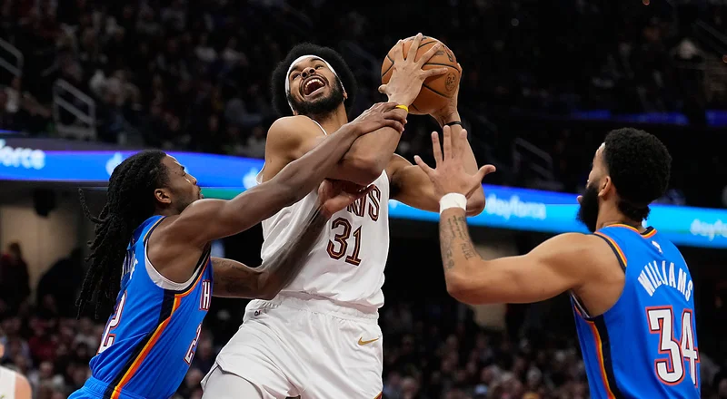 cleveland cavaliers vs okc thunder Players stats