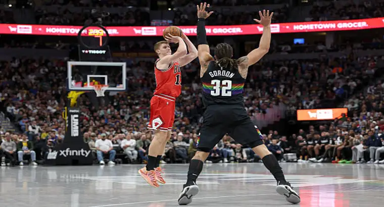 Bulls vs nuggets match Quarter breakdown