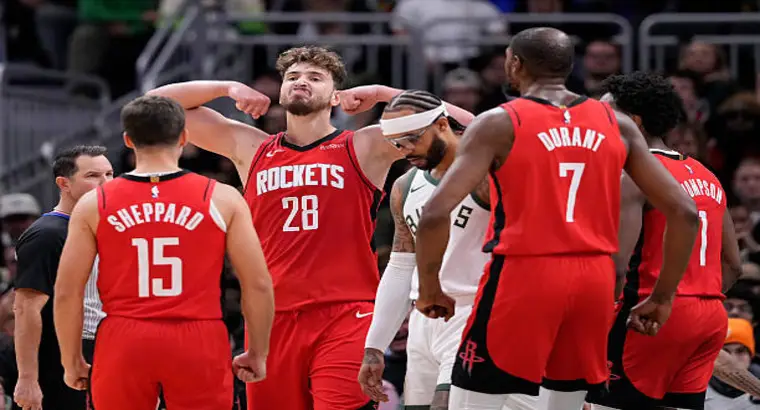 Houston Rockets Top Performers Stats vs Bucks