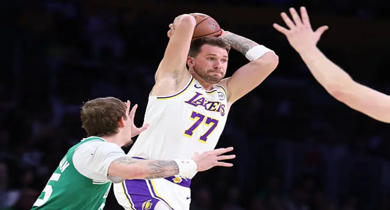 Luka Doncic Performance in Lakers vs Celtics