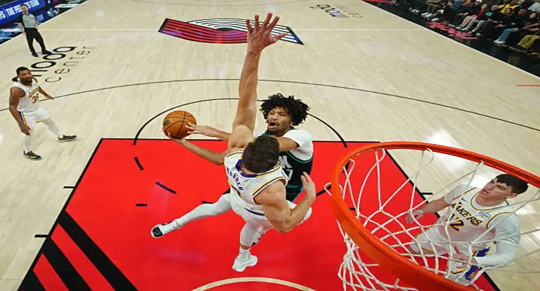 Shaedon Sharpe match performance vs lakers