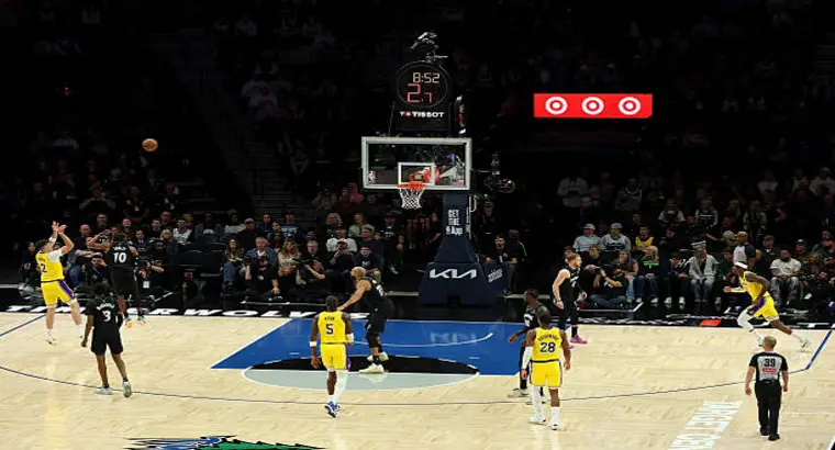 Timberwolves vs Lakers Match overview snapshort