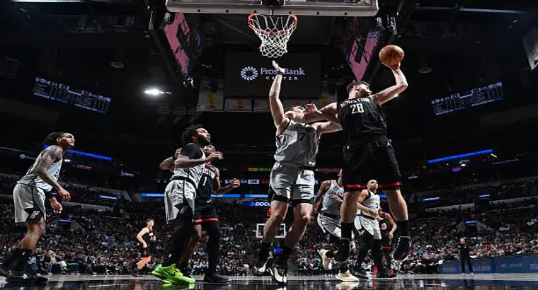 Houston Rockets and San Antonio Spurs Match good performance moment