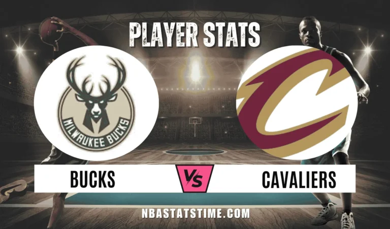 Milwaukee Bucks vs Cleveland Cavaliers Match Player Stats (March 17, 2026) 38 Milwaukee Bucks vs Cleveland Cavaliers Match Player Stats