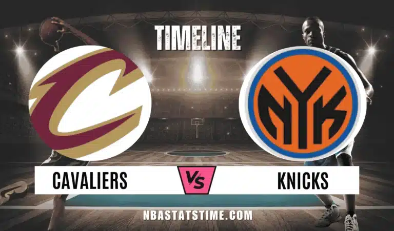 Cleveland Cavaliers vs New York Knicks all-time timeline and head-to-head history